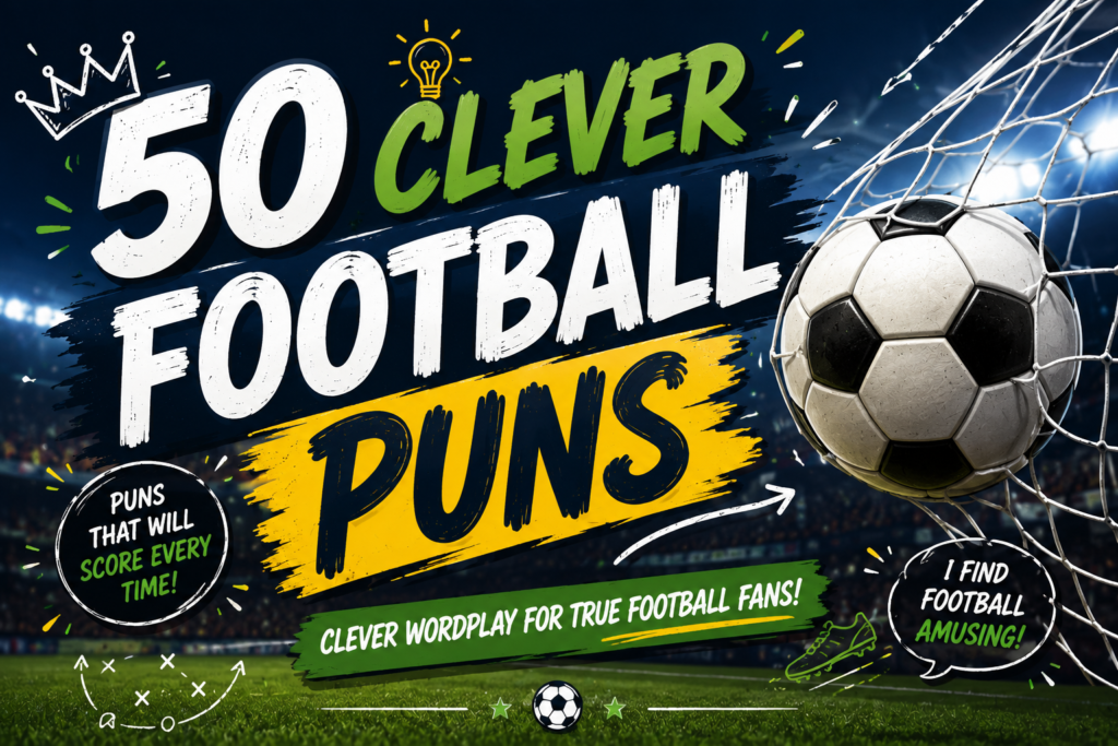 50 Clever Football Puns