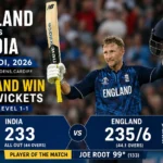 India National Cricket Team vs England Cricket Team Match Scorecard 2nd ODI 2026
