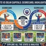 Gujarat Giants vs Delhi Capitals Cricket Match Scorecard, Highlights & Full Details