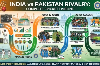 India vs Pakistan Rivalry Complete Cricket Timeline