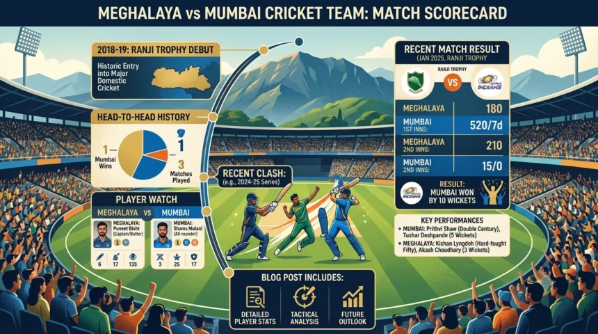 Meghalaya vs Mumbai Scorecard & Match Report