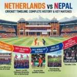 Netherlands vs Nepal Cricket Timeline Complete History & Key Matches