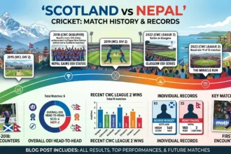 Scotland vs Nepal Match History & Records