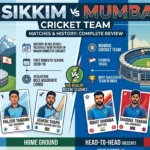 Sikkim vs Mumbai Cricket Team Matches & History