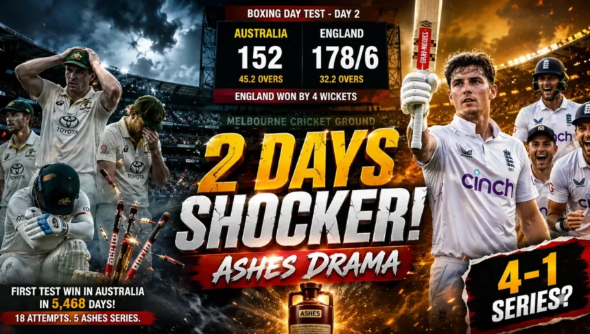 England Cricket Team vs Australian Mens Cricket Team Timeline