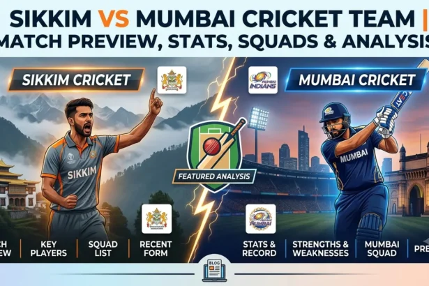 Sikkim vs Mumbai Cricket Team match preview and analysis