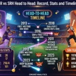 KKR vs SRH head to head record, stats and IPL timeline